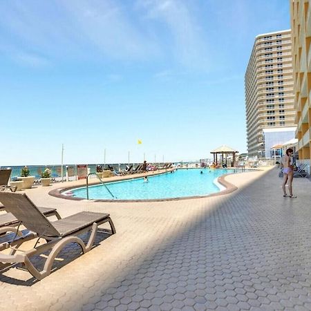 Treasure Island 707 - Gulf Front, Sunset Views, Heated Resort Pool & Hot Tub! Panama City Beach Exterior foto