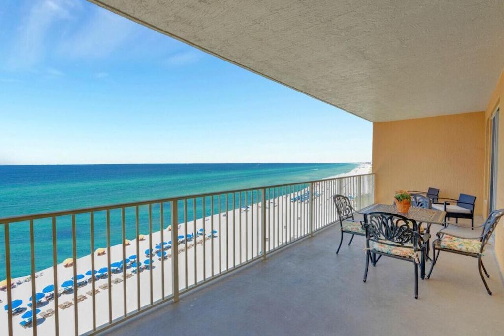 Treasure Island 707 - Gulf Front, Sunset Views, Heated Resort Pool & Hot Tub! Panama City Beach Exterior foto