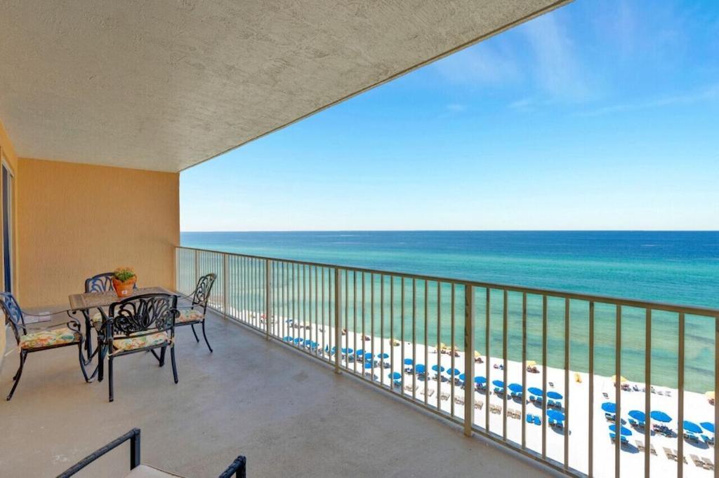 Treasure Island 707 - Gulf Front, Sunset Views, Heated Resort Pool & Hot Tub! Panama City Beach Exterior foto