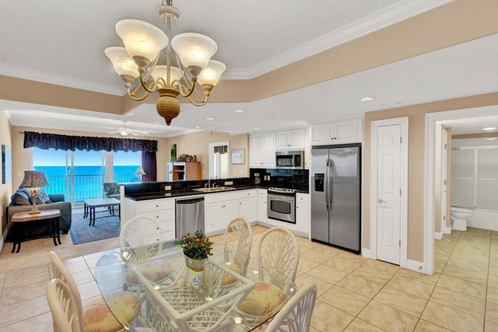 Treasure Island 707 - Gulf Front, Sunset Views, Heated Resort Pool & Hot Tub! Panama City Beach Exterior foto